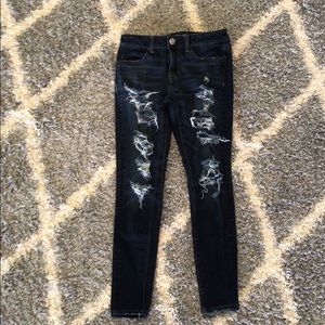 American Eagle Ripped Jeans Size 4